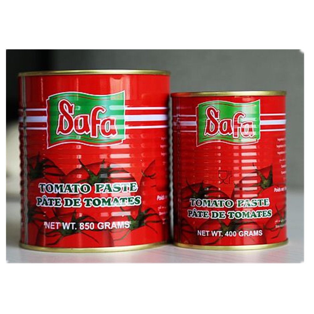 Tomatoさま専用 China SAFA tomato paste 22-24% manufacturer in China factory